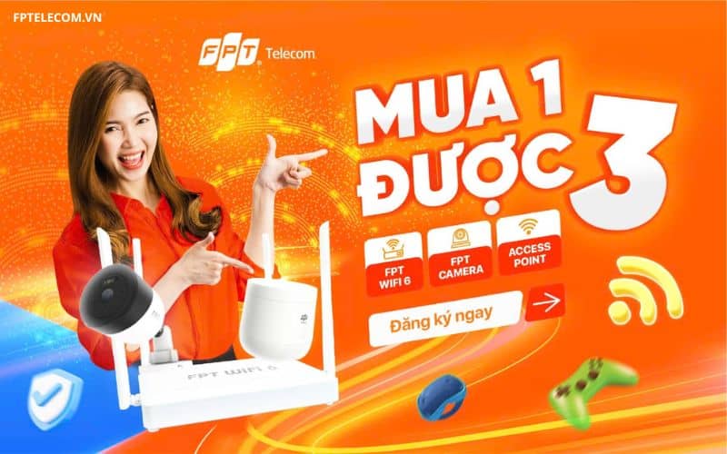 Khuyến mãi combo lắp mạng fpt